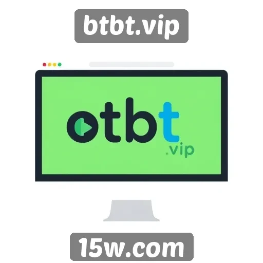Análise da interface do usuário do site btbt.vip
